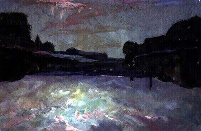 Fiume-Tramonto da Francis Abel William Taylor Armstrong