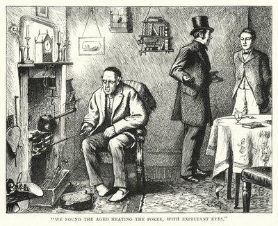 Illustrazione per Grandi Speranze di Charles Dickens da Francis Arthur Fraser
