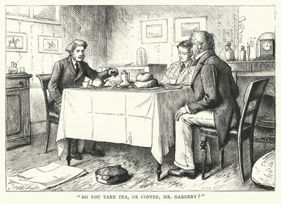 Illustrazione per Grandi Speranze di Charles Dickens da Francis Arthur Fraser