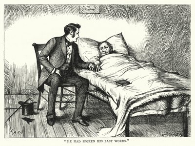 Illustrazione per Grandi Speranze di Charles Dickens da Francis Arthur Fraser