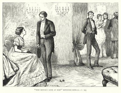 Illustrazione per Grandi Speranze di Charles Dickens (incisione) da Francis Arthur Fraser