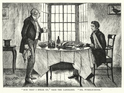 Illustrazione per Grandi Speranze di Charles Dickens (incisione) da Francis Arthur Fraser