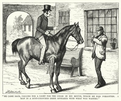 Illustrazione per Grandi Speranze di Charles Dickens (incisione) da Francis Arthur Fraser