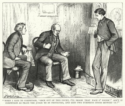 Illustrazione per Grandi Speranze di Charles Dickens (incisione) da Francis Arthur Fraser