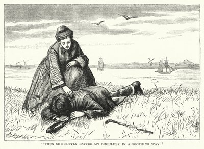 Illustrazione per Grandi Speranze di Charles Dickens (incisione) da Francis Arthur Fraser