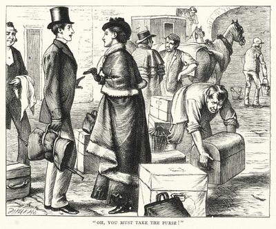 Illustrazione per Grandi Speranze di Charles Dickens da Francis Arthur Fraser