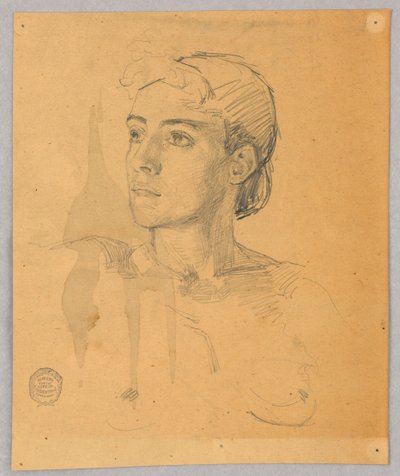 Busto di Nudo Femminile da Francis Augustus Lathrop