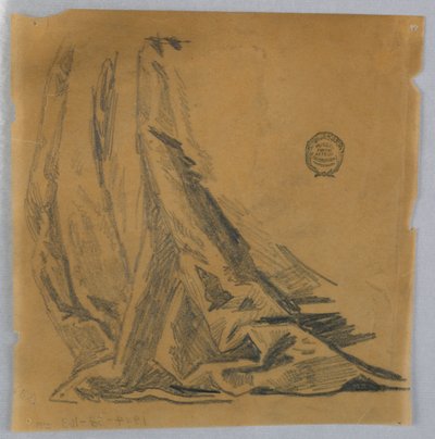 Studio di drappeggio da Francis Augustus Lathrop