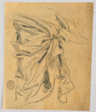 Studio di drappeggio da Francis Augustus Lathrop