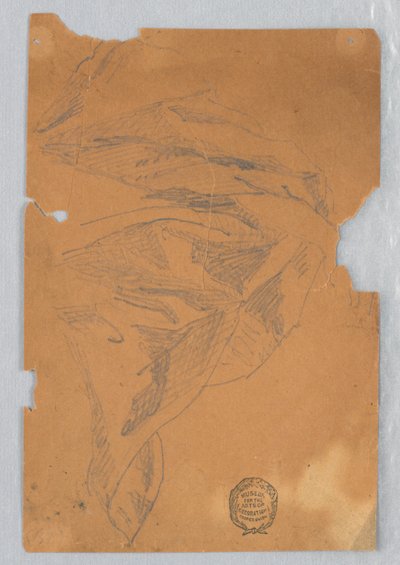 Studio di drappeggio da Francis Augustus Lathrop
