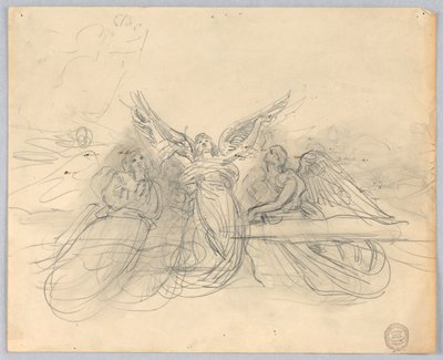 Gruppo di Angeli da Francis Augustus Lathrop