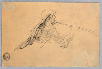 Schizzo per un angelo da Francis Augustus Lathrop