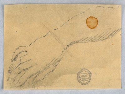 Schizzo di mano e polso da Francis Augustus Lathrop