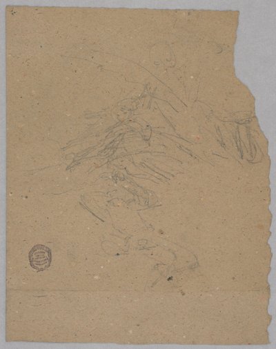 Schizzo di figure celesti da Francis Augustus Lathrop