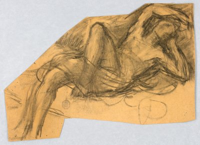 Schizzo di figura nuda da Francis Augustus Lathrop