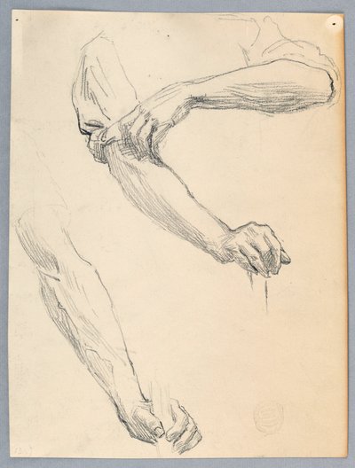 Studi di braccia da Francis Augustus Lathrop