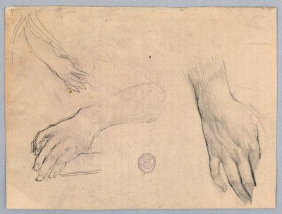 Studi di mani da Francis Augustus Lathrop