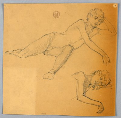 Studi di Figura Nuda da Francis Augustus Lathrop