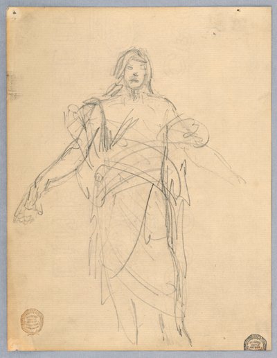 Studio per Cristo, Presbiterio di San Bartolomeo, New York da Francis Augustus Lathrop