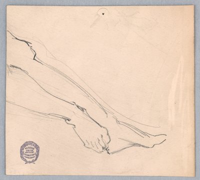 Studio per "Diana e le sue ancelle tra le costellazioni" da Francis Augustus Lathrop
