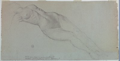 Studio per "Diana e le sue Attendant tra le Costellazioni" da Francis Augustus Lathrop