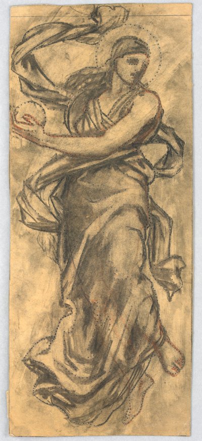 Schizzo per un murale da Francis Augustus Lathrop