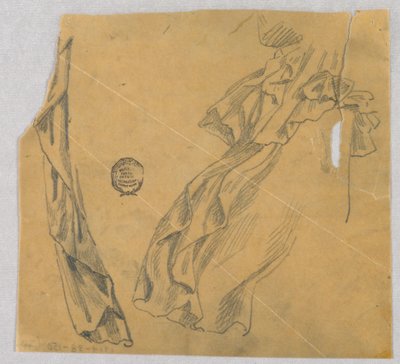 Studio di drappeggio da Francis Augustus Lathrop