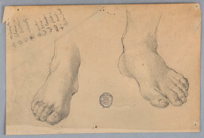 Studio di Piedi da Francis Augustus Lathrop