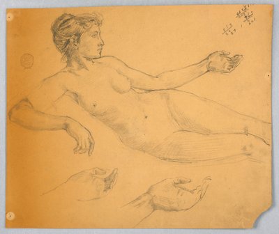 Studio di figura nuda da Francis Augustus Lathrop