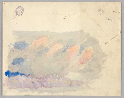 Studio delle nuvole, Roma, Italia da Francis Augustus Lathrop