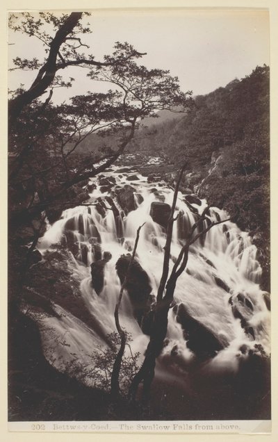 Bettws-y-Coed, Le cascate Swallow dall