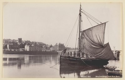 Il ponte di Bideford dalla riva del fiume da Francis Bedford