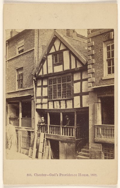 Chester - Casa della Provvidenza di Dio, 1652. da Francis Bedford