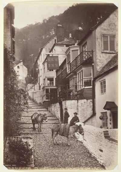 Clovelly, la nuova locanda e la strada da Francis Bedford