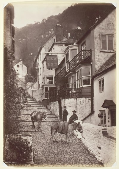 Clovelly, la nuova locanda e la strada da Francis Bedford