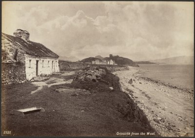 Criccieth da ovest da Francis Bedford