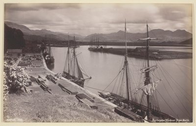 Porto di Portmadoc da Borth da Francis Bedford