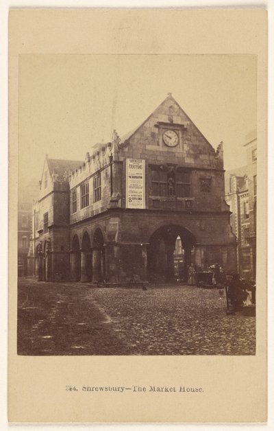 Shrewsbury - La Casa del Mercato. da Francis Bedford