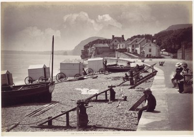 Sidmouth, estremità occidentale della passeggiata da Francis Bedford