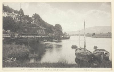 Trefriw-Fiume Conway e piroscafo da Francis Bedford