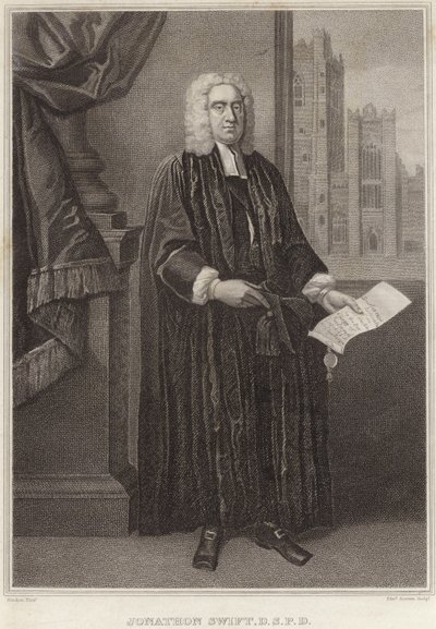 Ritratto di Jonathan Swift da Francis Bindon