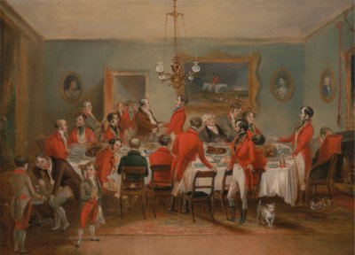 La Sala dei Celibi: La Colazione di Caccia da Francis Calcraft Turner