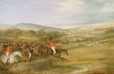 La caccia di Berkeley, 1842 da Francis Calcraft Turner
