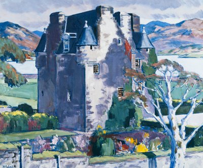 Castello di Barcaldine, Argyll, c. 1928 da Francis Campbell Boileau Cadell