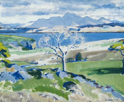 Ben Cruachan da Achnacraig, Mull, c. 1931 da Francis Campbell Boileau Cadell