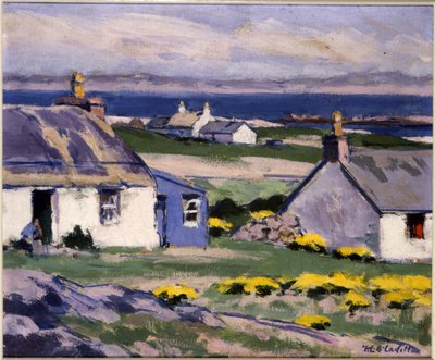 Cuil Phail Croft, Le Due Crofts, Iona da Francis Campbell Boileau Cadell