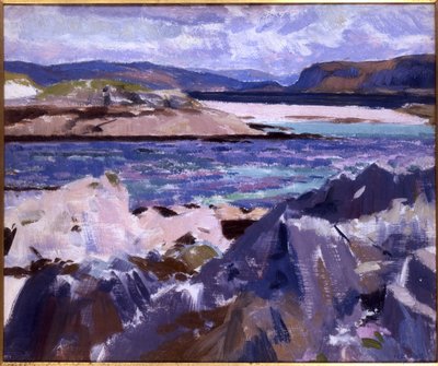 Eilean Annraidh dal Lato Nord, Iona, Verso Mull da Francis Campbell Boileau Cadell
