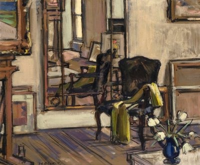 Interno, Regent Terrace, Edimburgo, 1932-33 da Francis Campbell Boileau Cadell