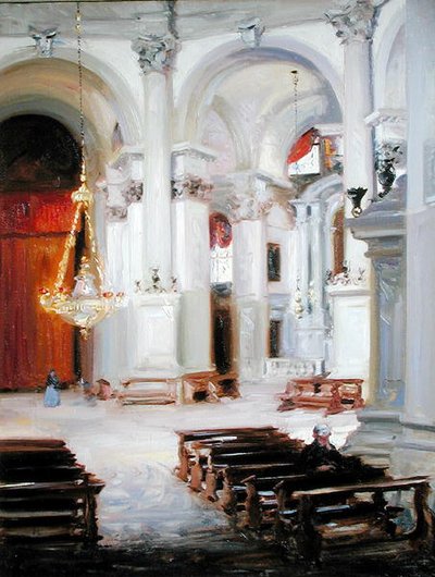 Interno della Salute, Venezia da Francis Campbell Boileau Cadell