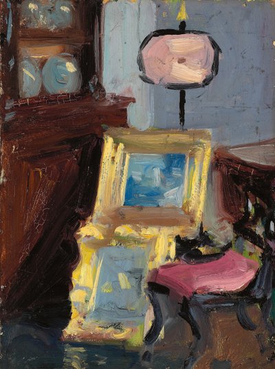 Interno con una Sedia da Francis Campbell Boileau Cadell